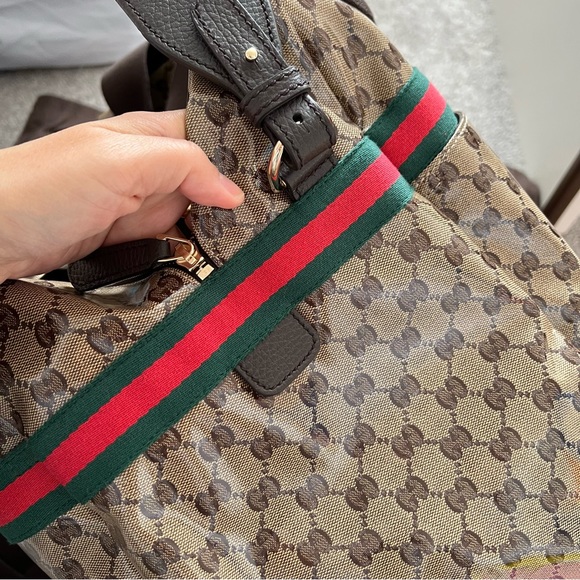 Gucci large travel luggage bag NWT authentic - Picture 8 of 13